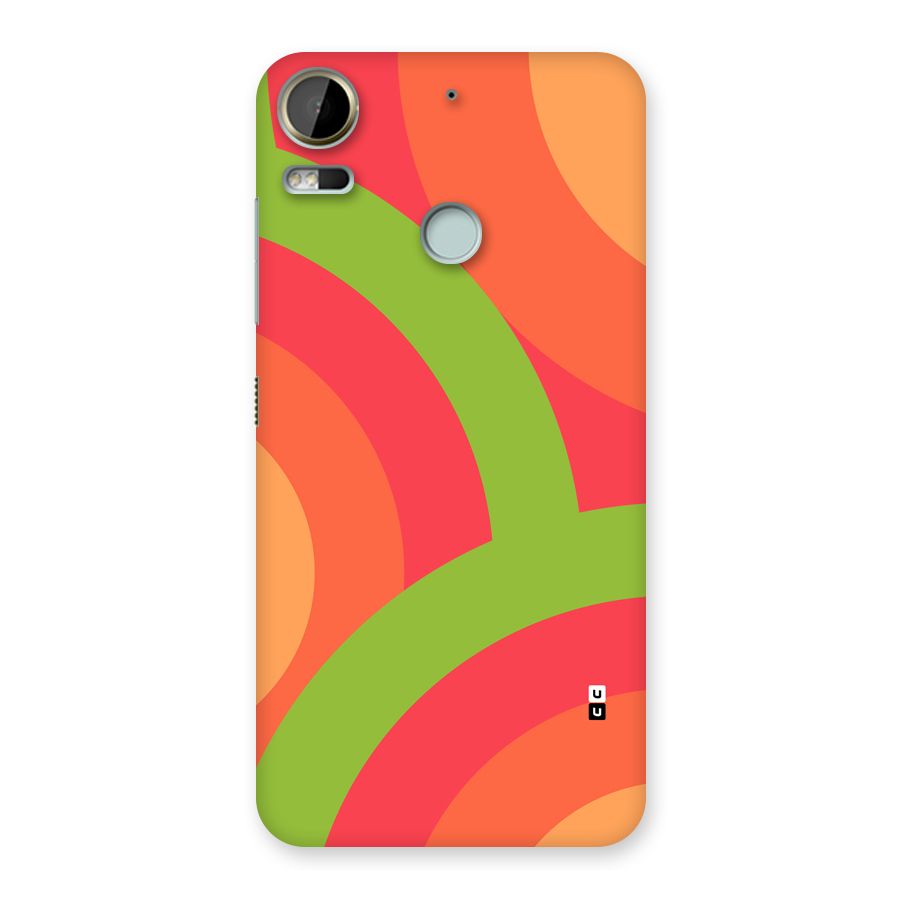 Rounded Shapes Back Case for Desire 10 Pro