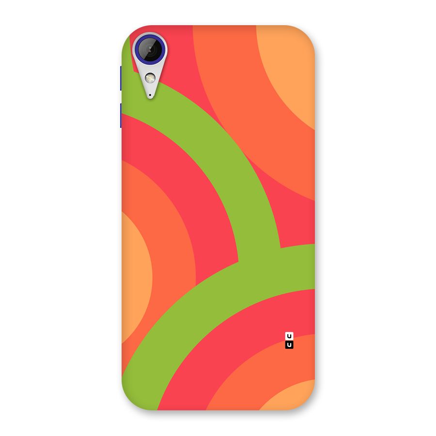 Rounded Shapes Back Case for Desire 830