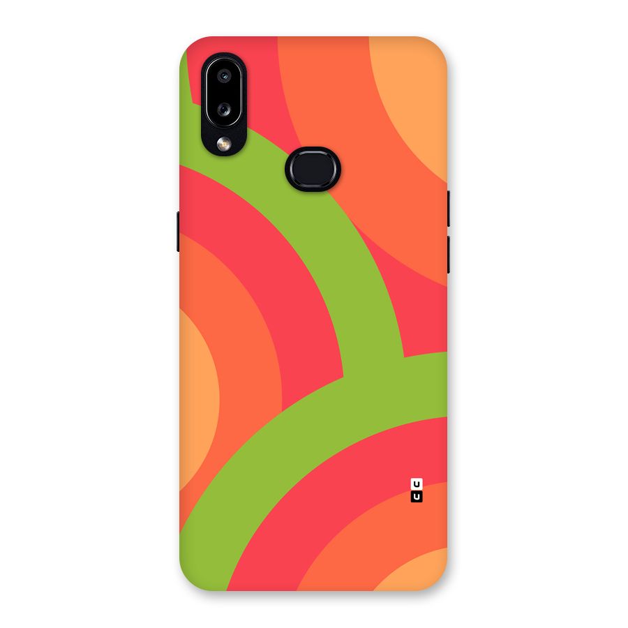 Rounded Shapes Back Case for Galaxy A10s