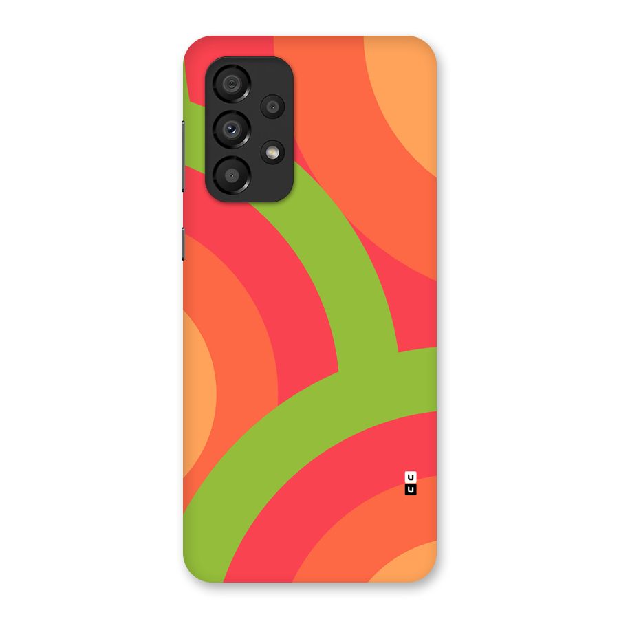 Rounded Shapes Back Case for Galaxy A33 5G