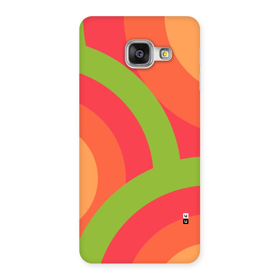 Rounded Shapes Back Case for Galaxy A3 (2016)