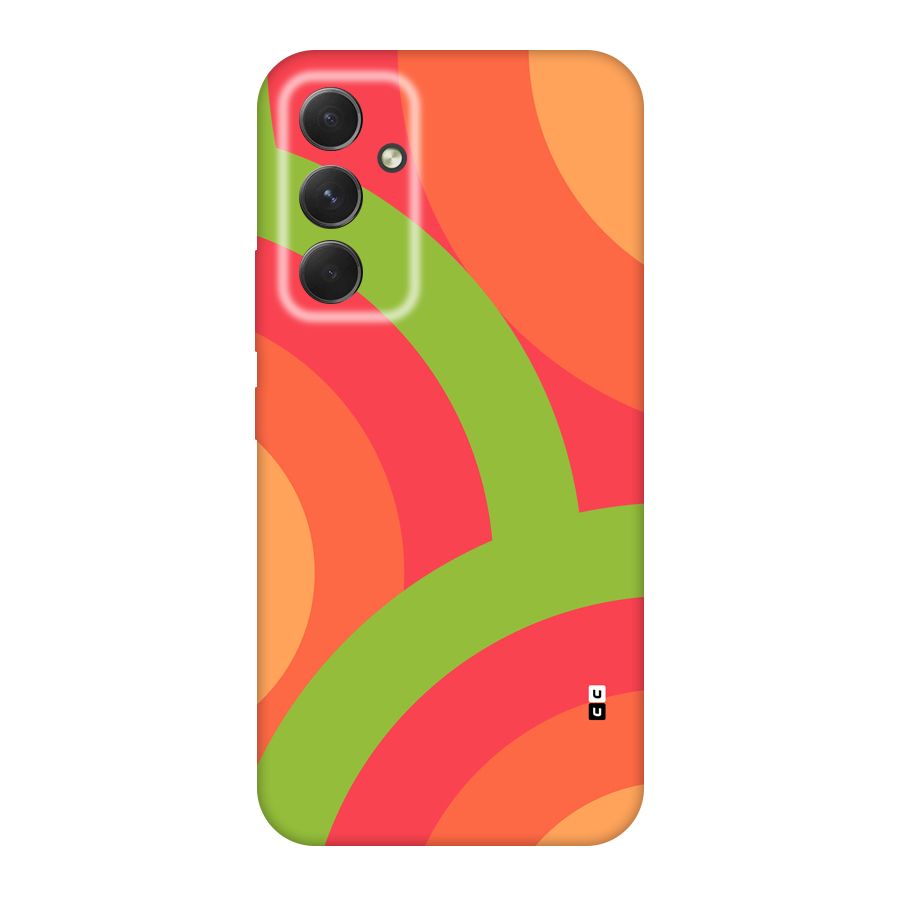 Rounded Shapes Back Case for Galaxy A54