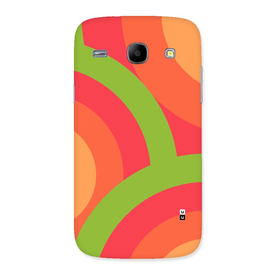 Rounded Shapes Back Case for Galaxy Core