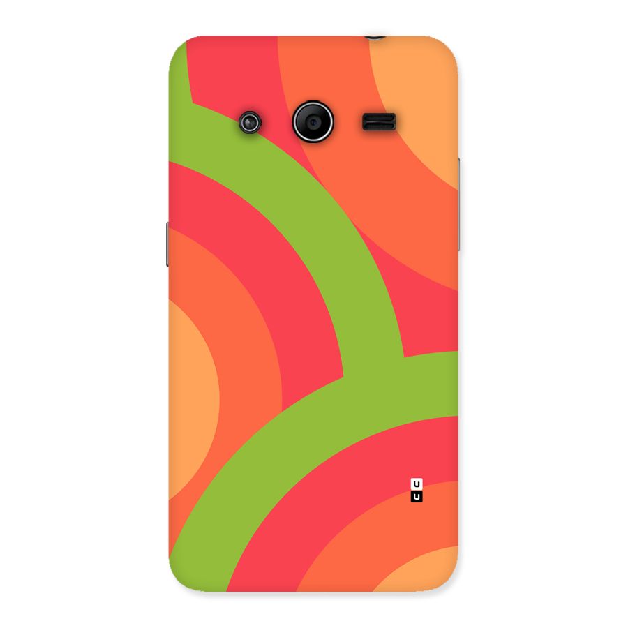 Rounded Shapes Back Case for Galaxy Core 2