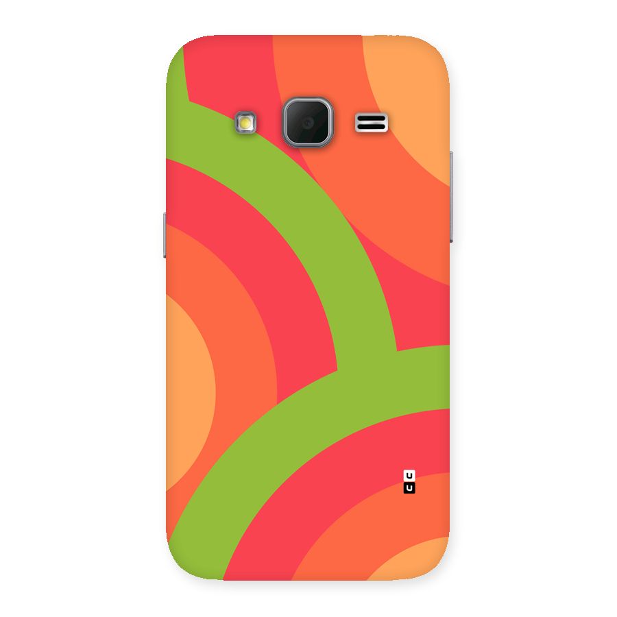 Rounded Shapes Back Case for Galaxy Core Prime