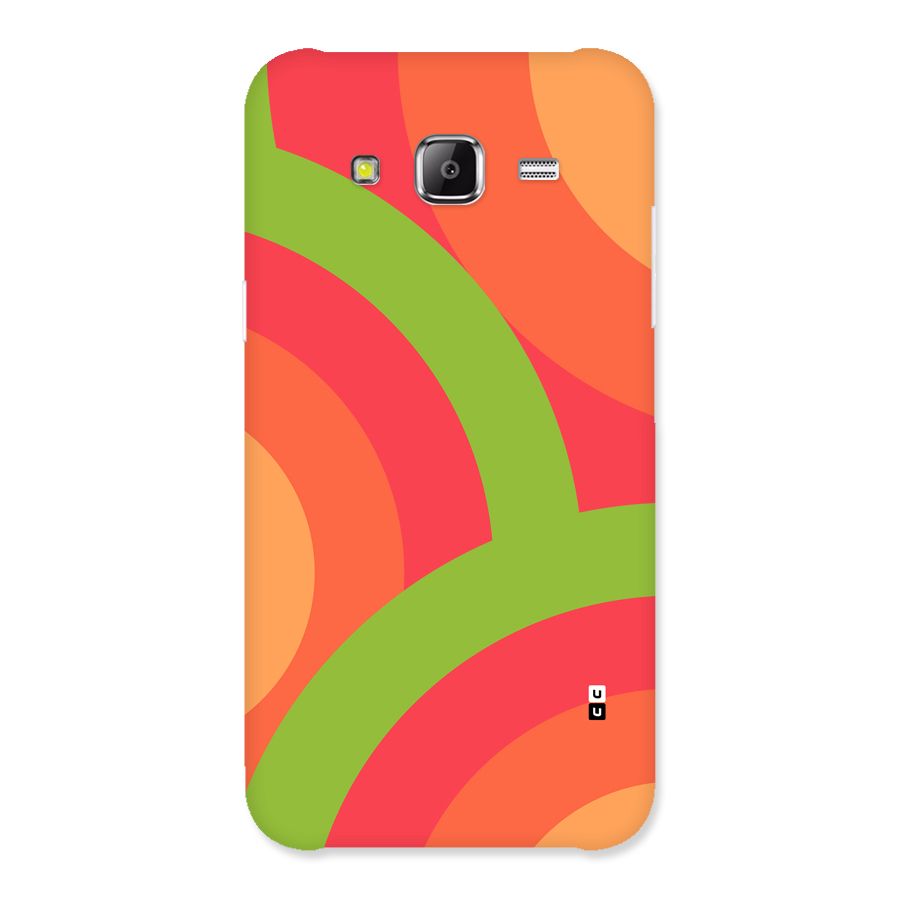 Rounded Shapes Back Case for Galaxy J2 Prime