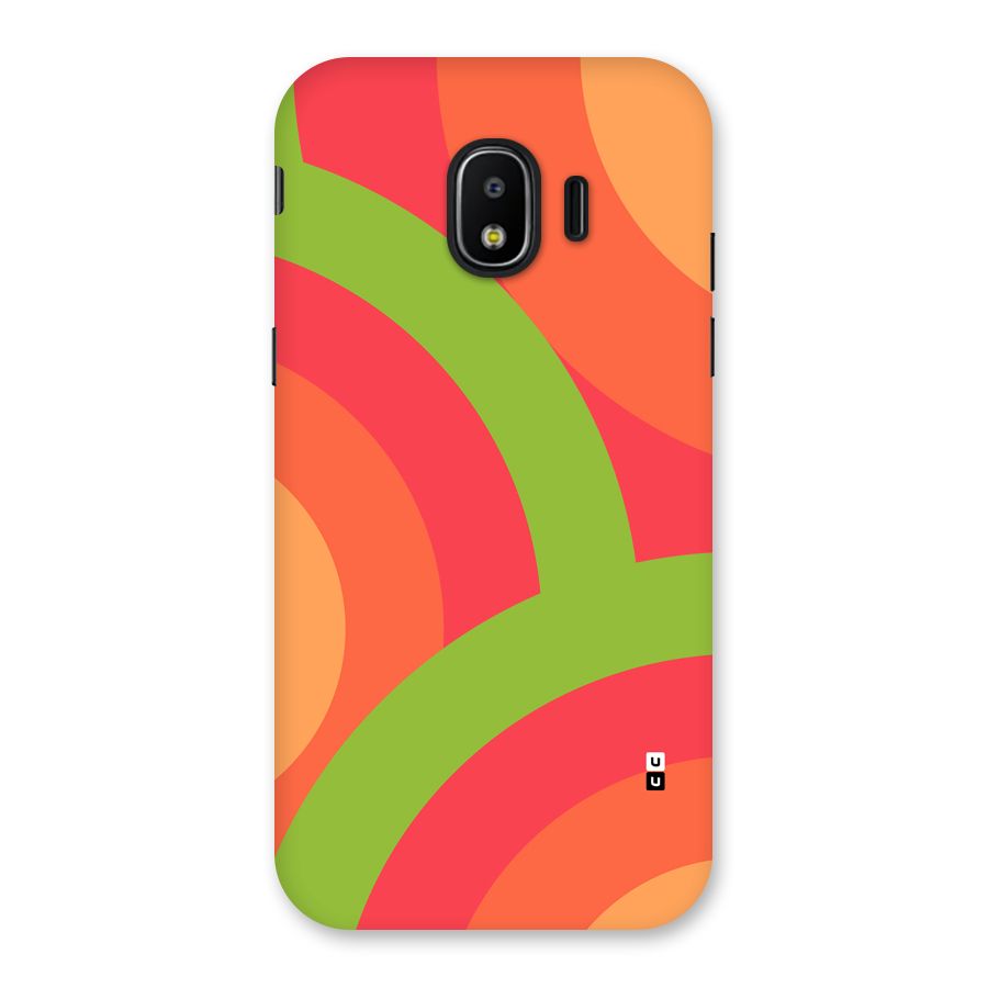 Rounded Shapes Back Case for Galaxy J2 Pro 2018
