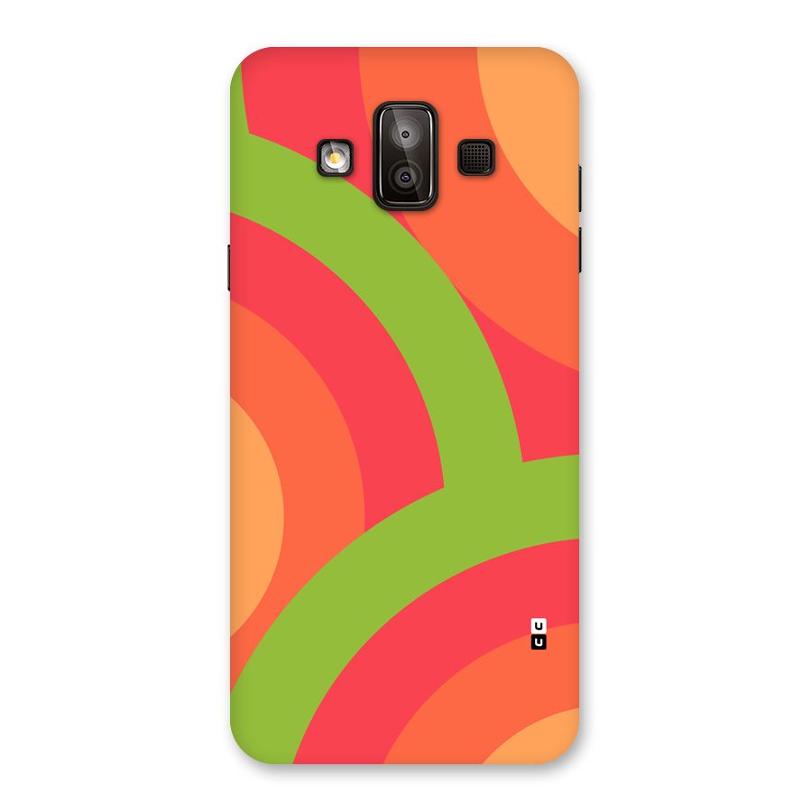 Rounded Shapes Back Case for Galaxy J7 Duo