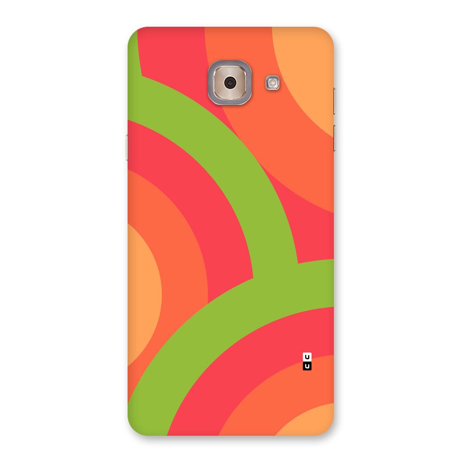 Rounded Shapes Back Case for Galaxy J7 Max