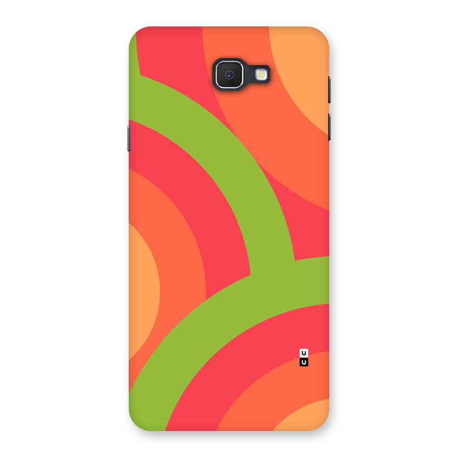 Rounded Shapes Back Case for Galaxy J7 Prime