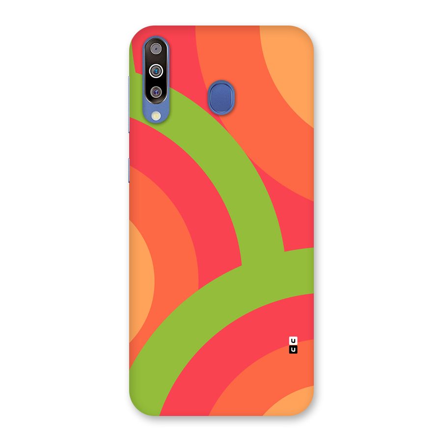 Rounded Shapes Back Case for Galaxy M30