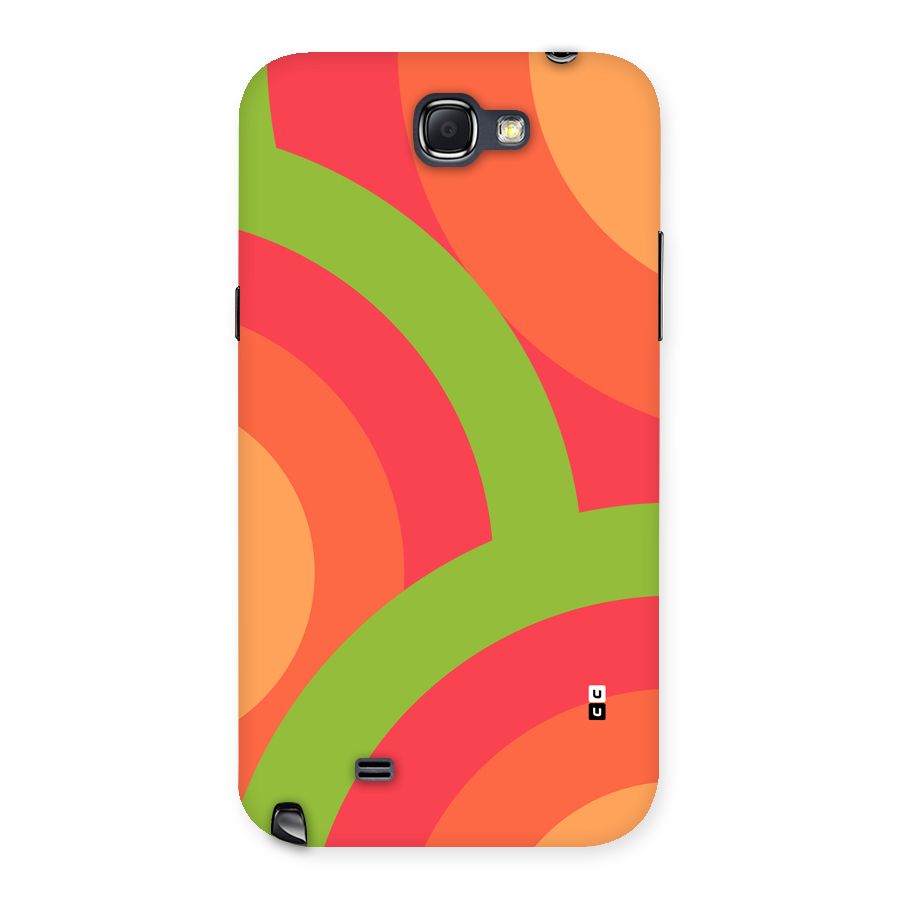 Rounded Shapes Back Case for Galaxy Note 2