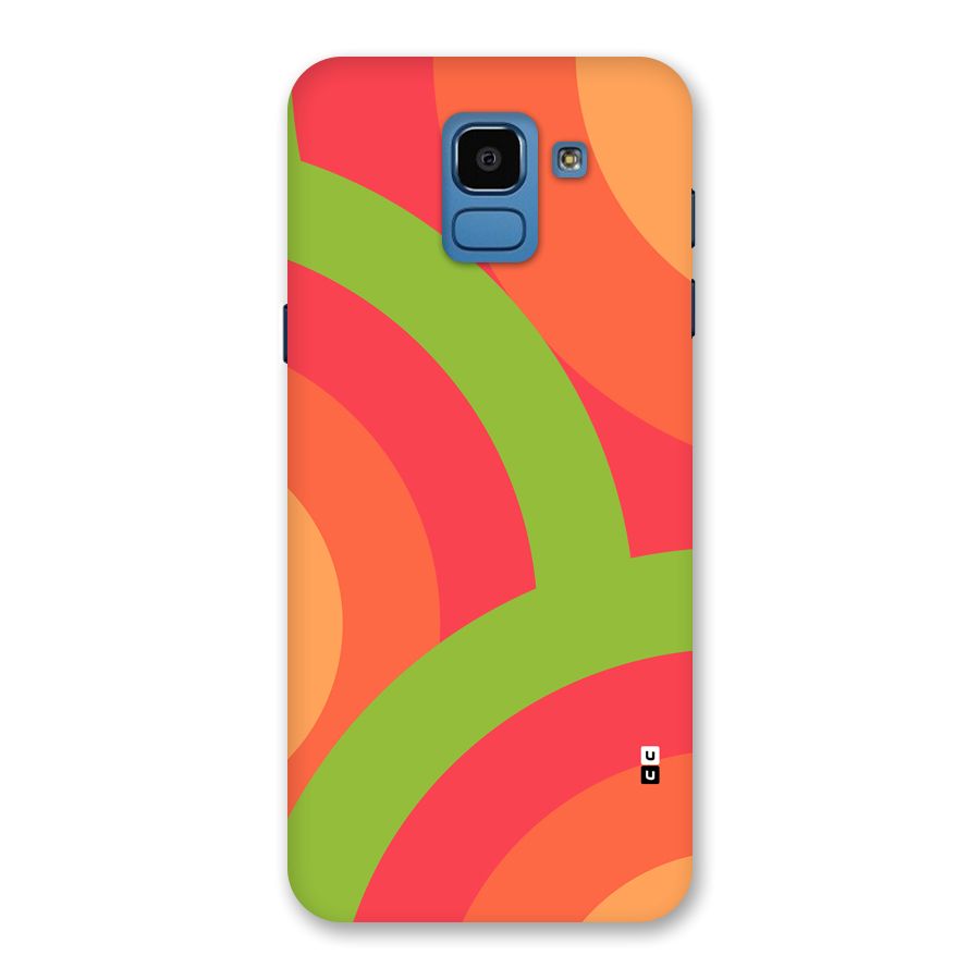Rounded Shapes Back Case for Galaxy On6