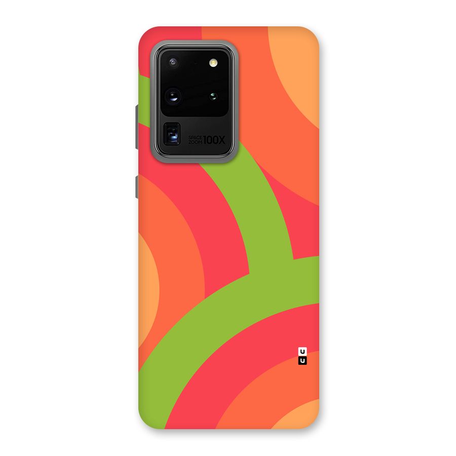 Rounded Shapes Back Case for Galaxy S20 Ultra