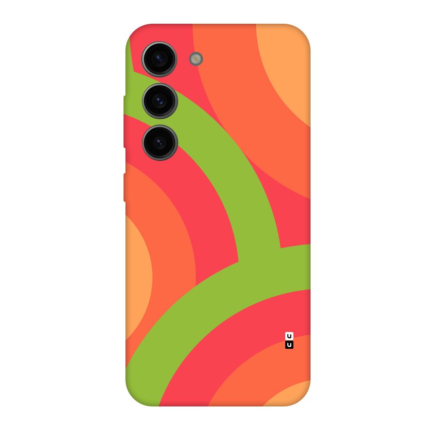 Rounded Shapes Back Case for Galaxy S23