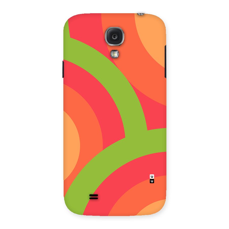 Rounded Shapes Back Case for Galaxy S4