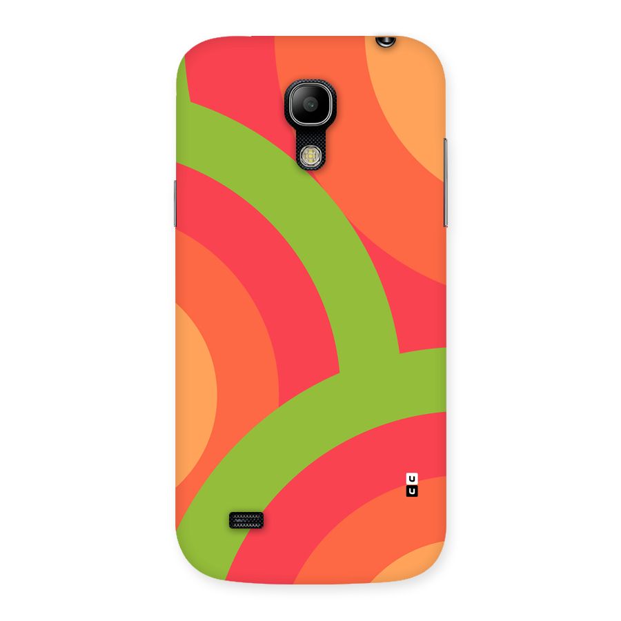 Rounded Shapes Back Case for Galaxy S4 Mini