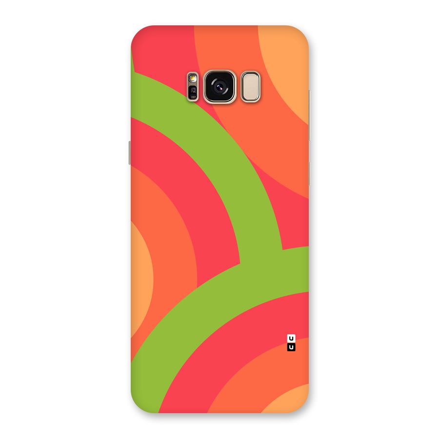 Rounded Shapes Back Case for Galaxy S8 Plus
