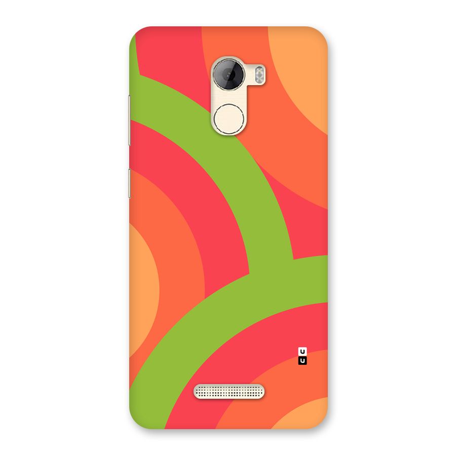 Rounded Shapes Back Case for Gionee A1 LIte