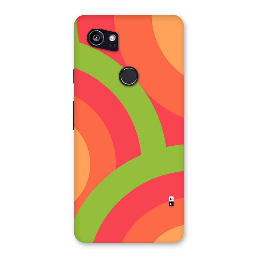 Rounded Shapes Back Case for Google Pixel 2 XL