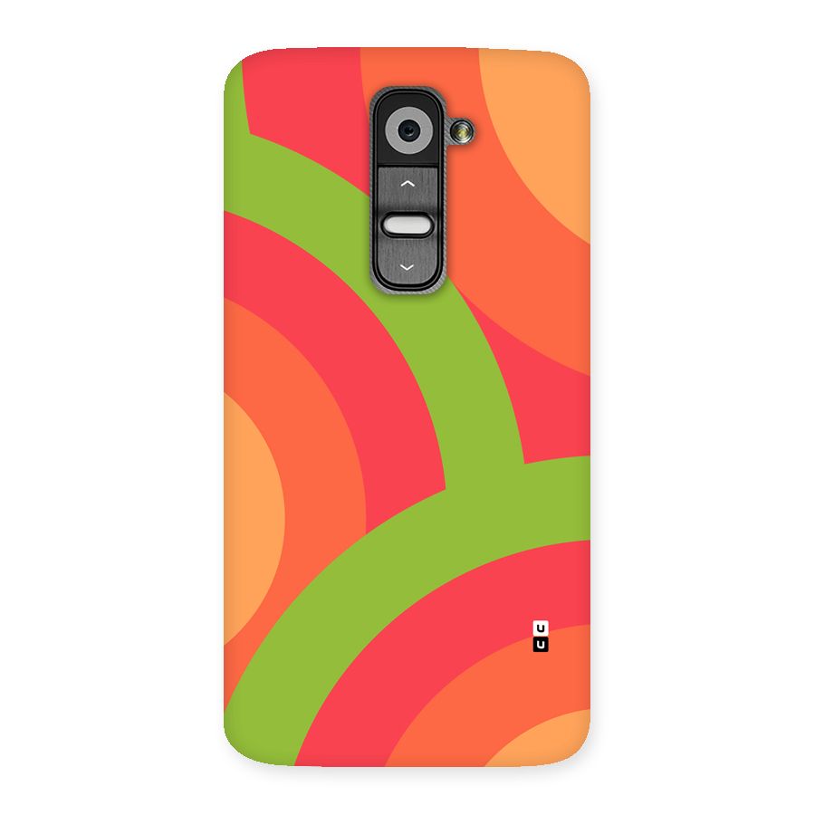 Rounded Shapes Back Case for LG G2