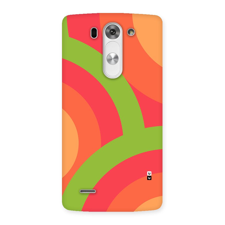 Rounded Shapes Back Case for LG G3 Mini