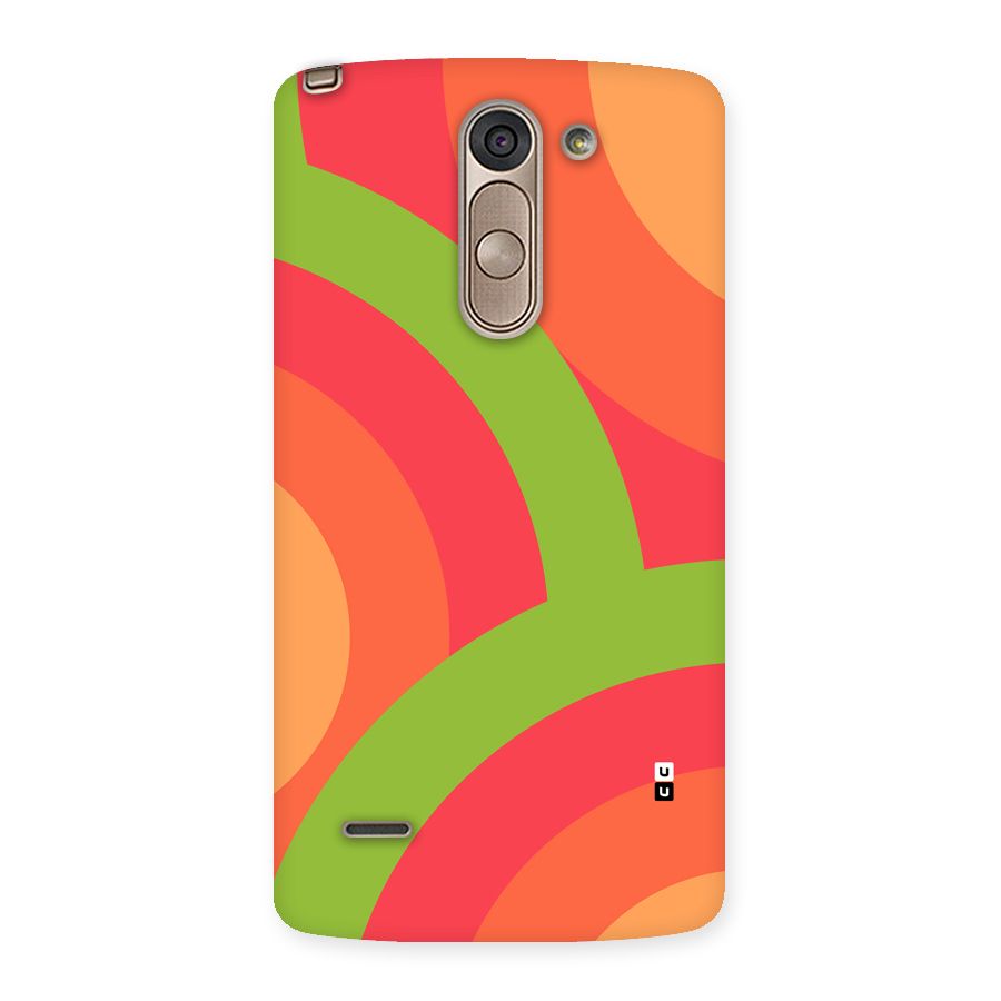 Rounded Shapes Back Case for LG G3 Stylus