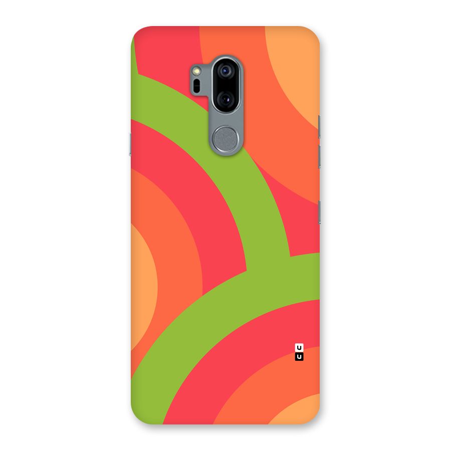 Rounded Shapes Back Case for LG G7