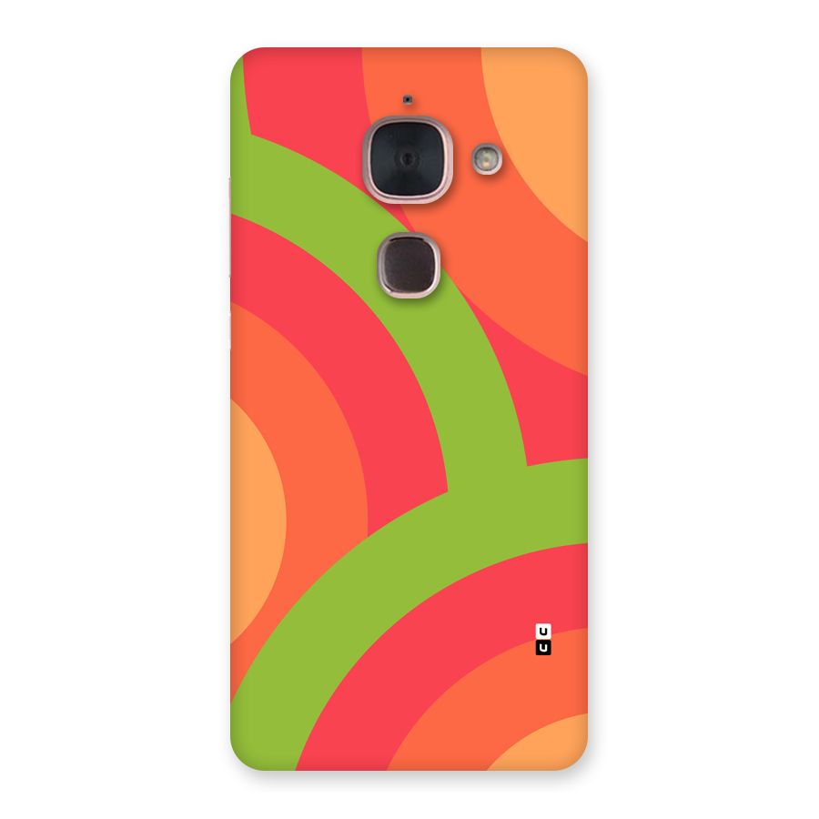 Rounded Shapes Back Case for Le Max 2