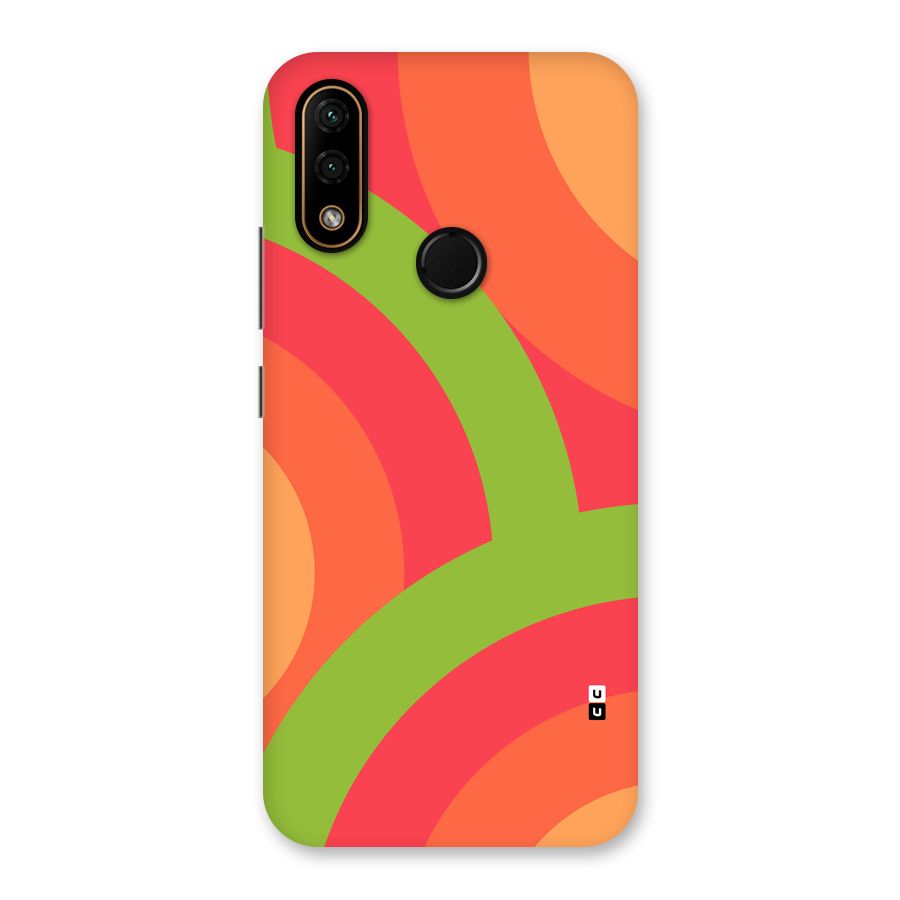 Rounded Shapes Back Case for Lenovo A6 Note