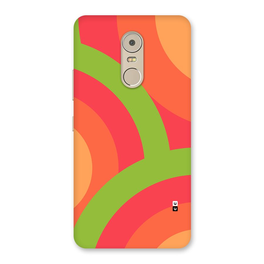 Rounded Shapes Back Case for Lenovo K6 Note