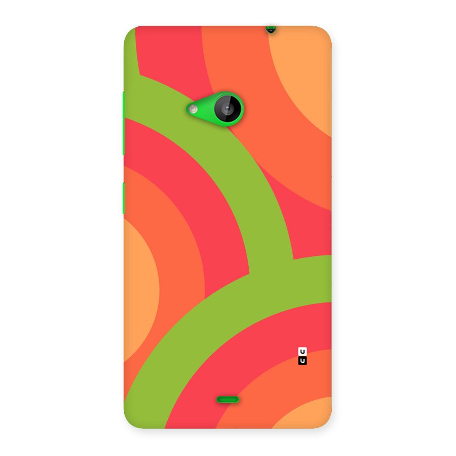 Rounded Shapes Back Case for Lumia 535
