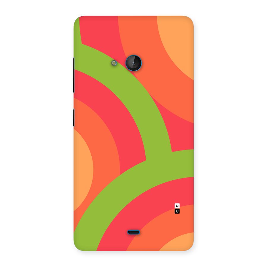 Rounded Shapes Back Case for Lumia 540