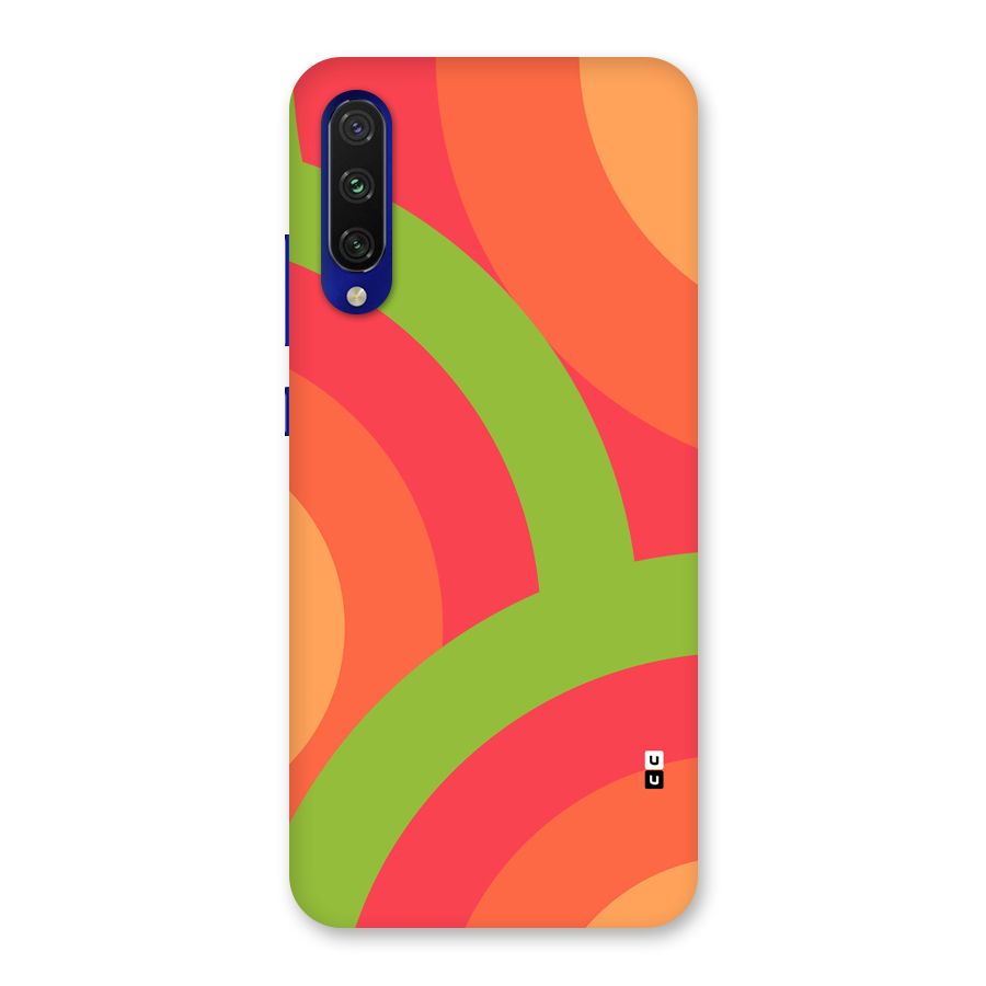 Rounded Shapes Back Case for Mi A3