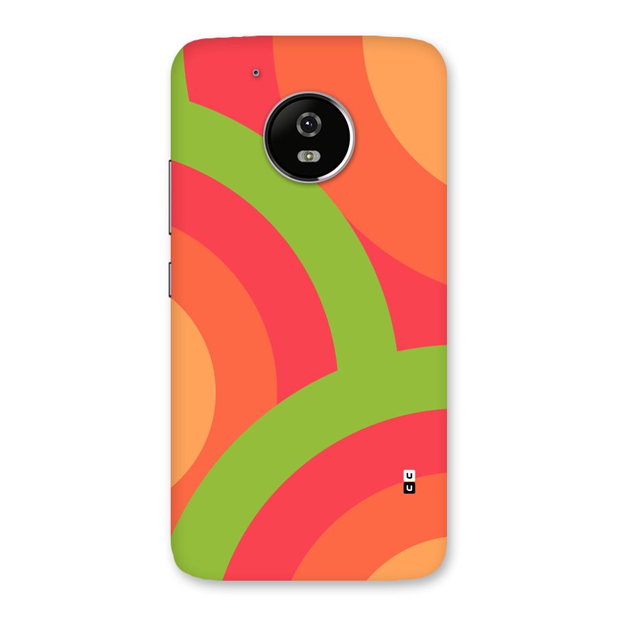 Rounded Shapes Back Case for Moto G5