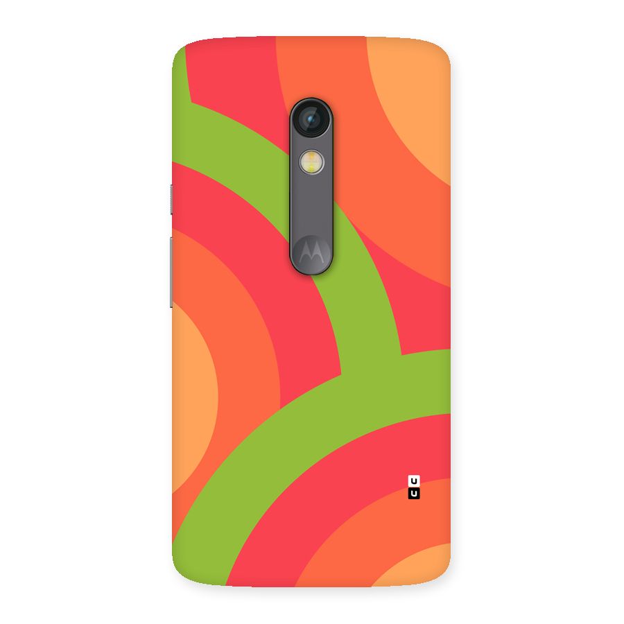 Rounded Shapes Back Case for Moto X Play