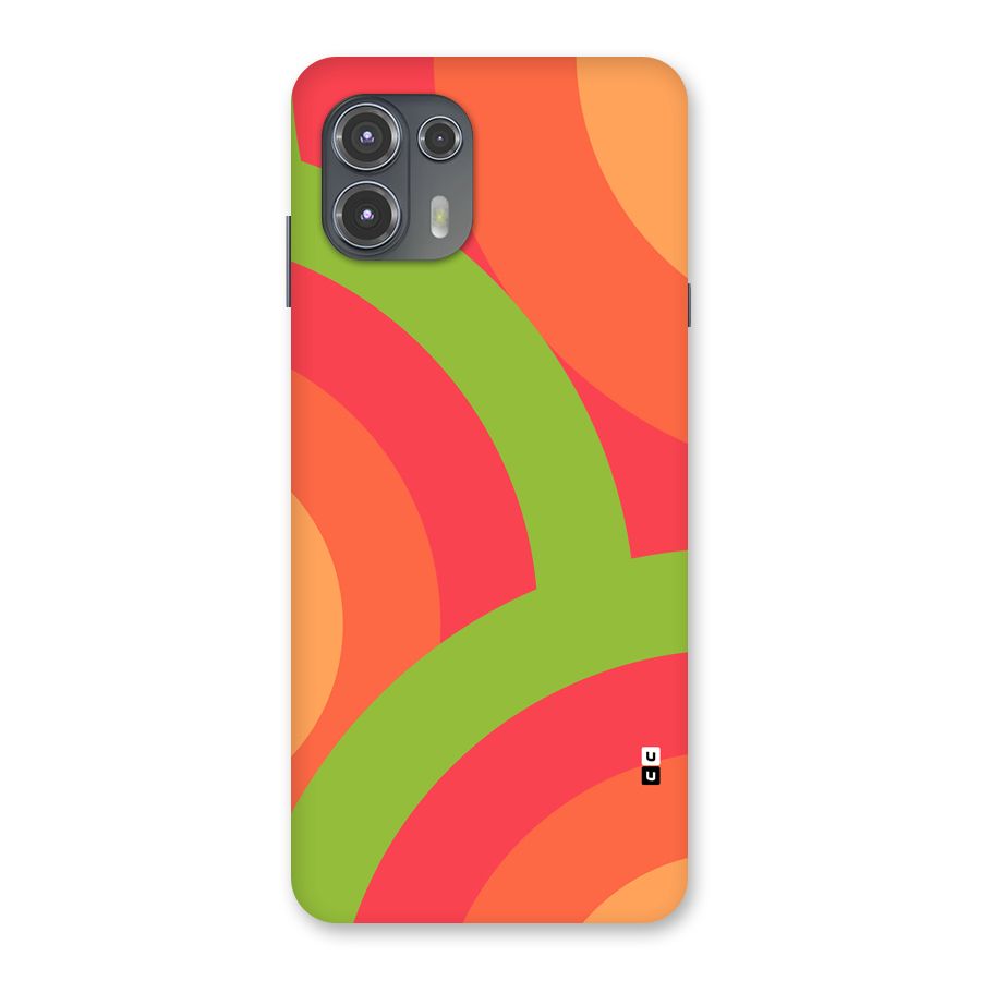 Rounded Shapes Back Case for Motorola Edge 20 Fusion