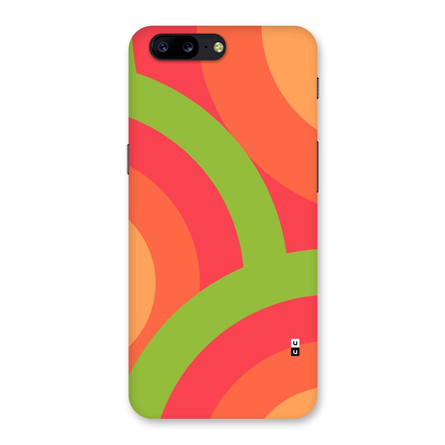 Rounded Shapes Back Case for OnePlus 5