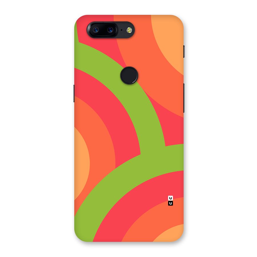 Rounded Shapes Back Case for OnePlus 5T