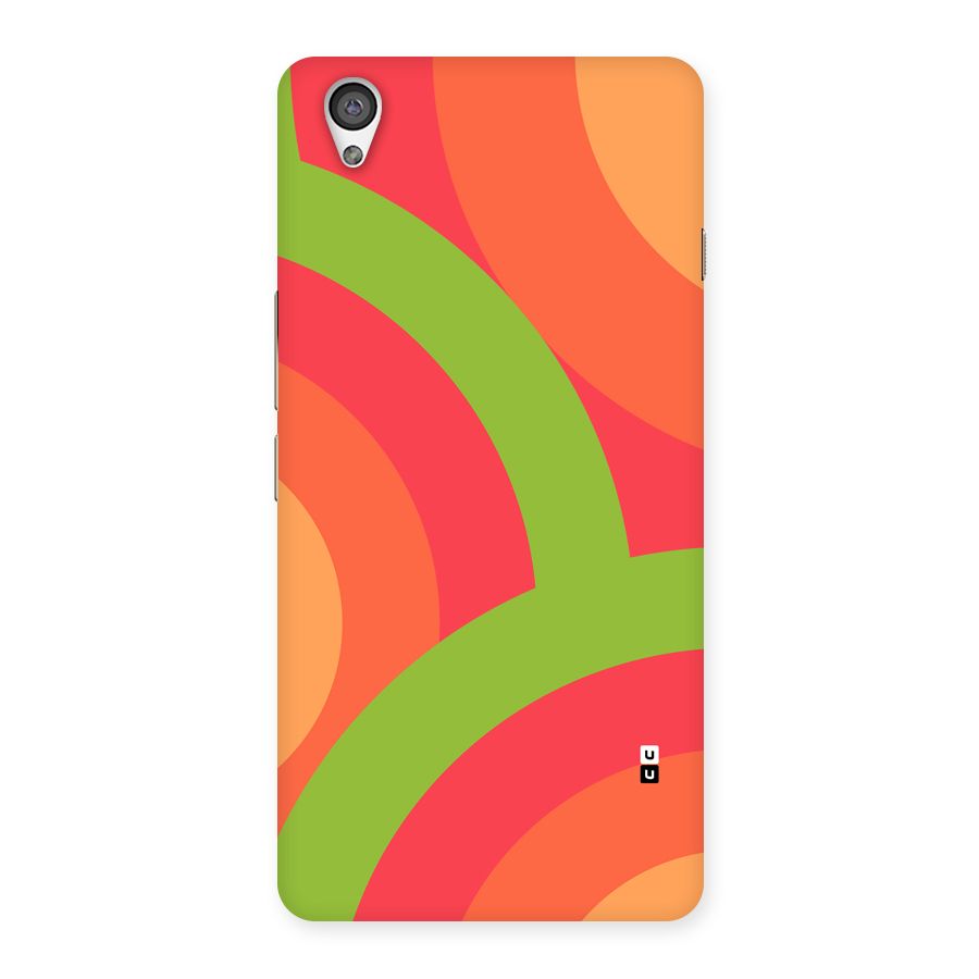 Rounded Shapes Back Case for OnePlus X