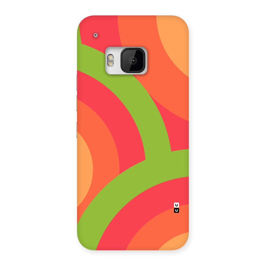 Rounded Shapes Back Case for One M9