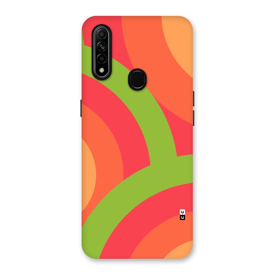 Rounded Shapes Back Case for Oppo A31