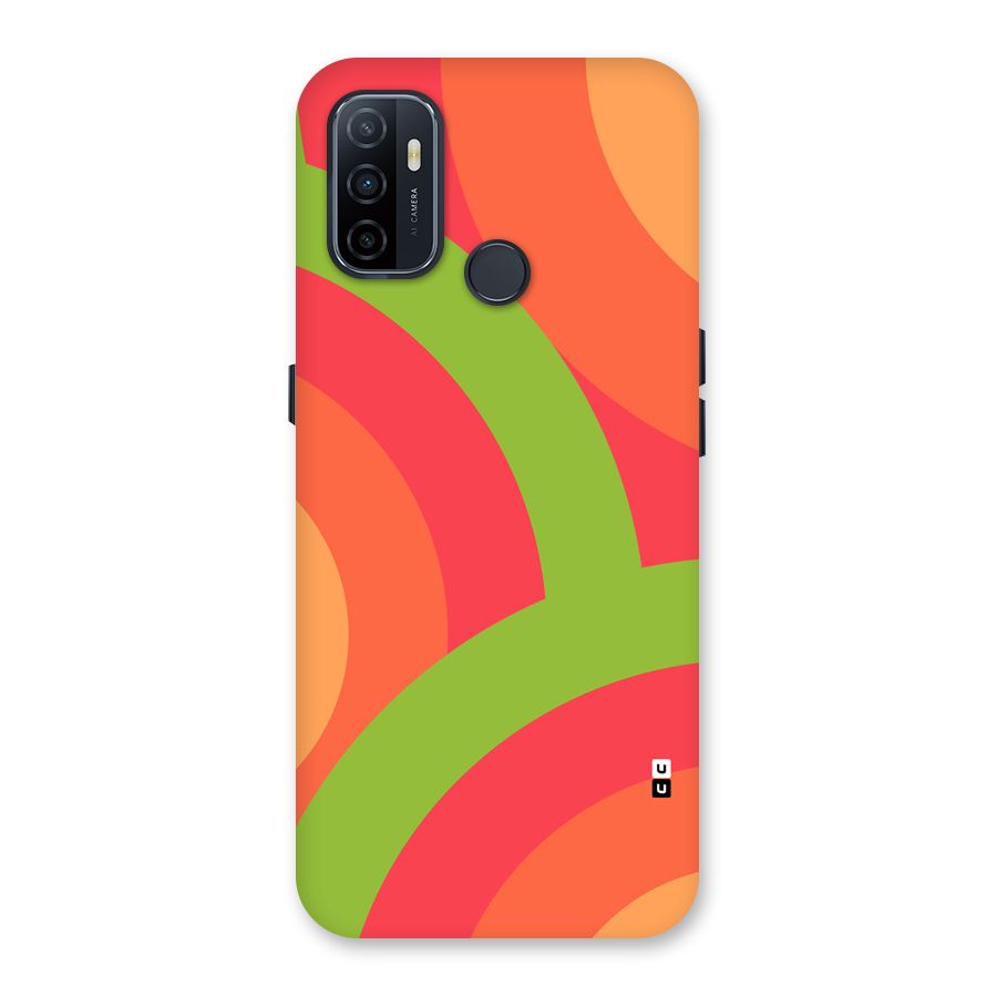 Rounded Shapes Back Case for Oppo A32