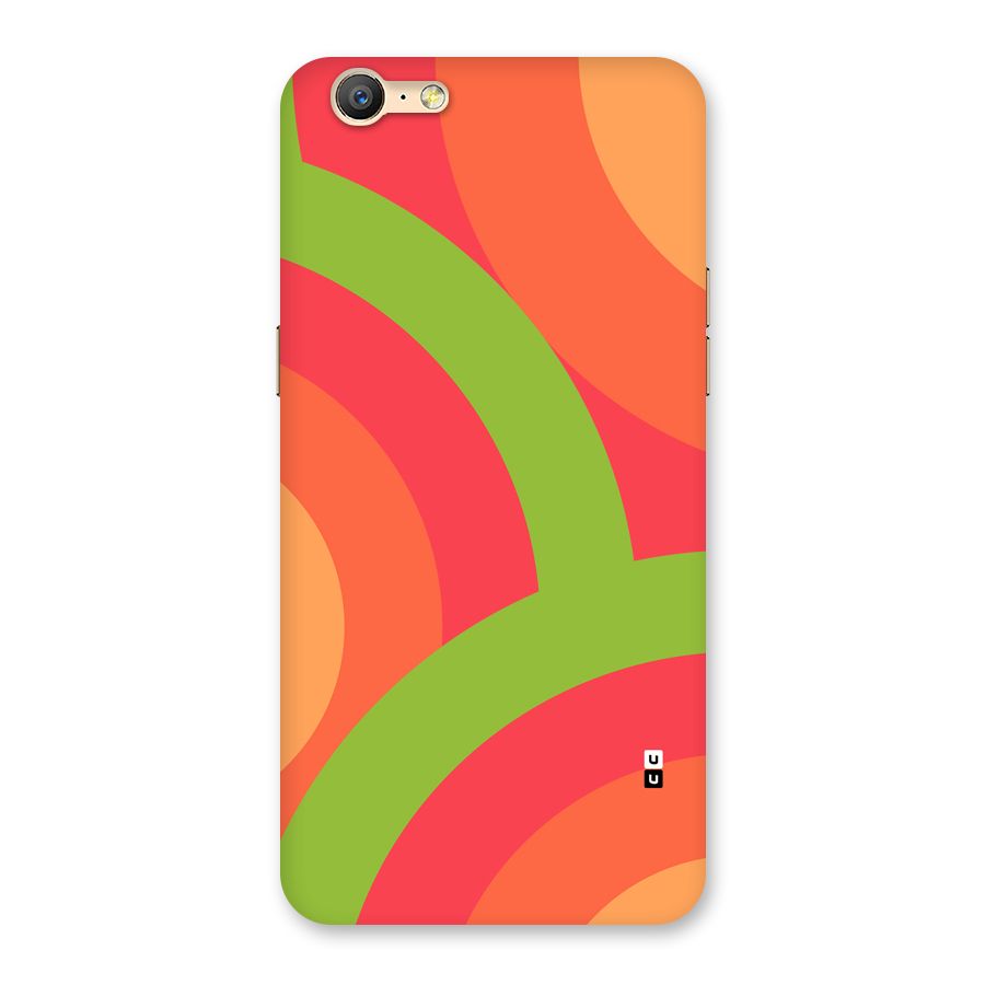 Rounded Shapes Back Case for Oppo A57