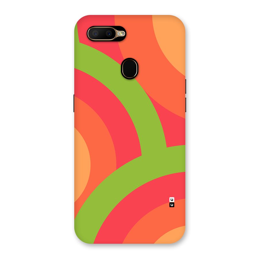Rounded Shapes Back Case for Oppo A5s