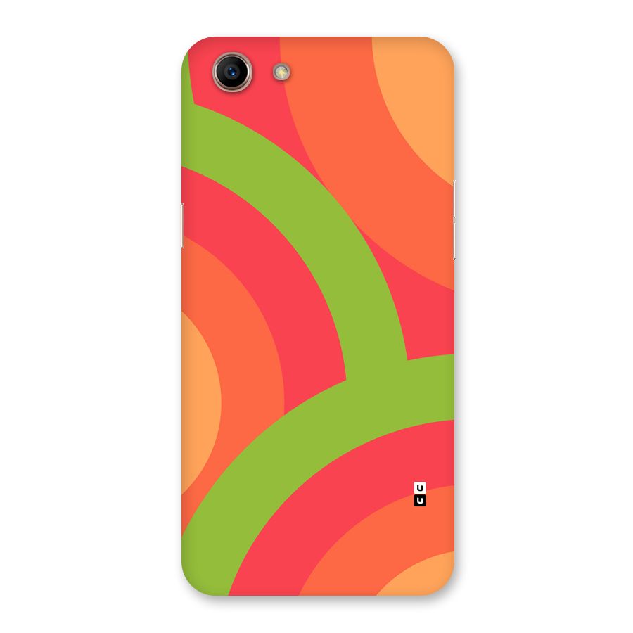 Rounded Shapes Back Case for Oppo A83 (2018)