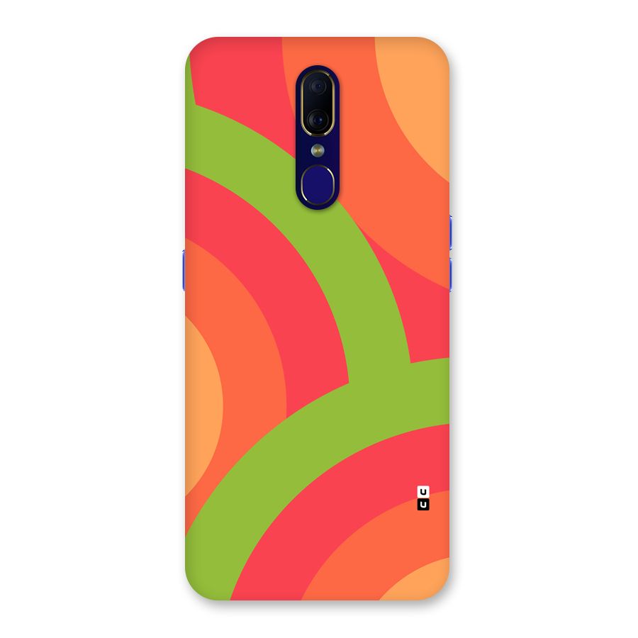 Rounded Shapes Back Case for Oppo A9