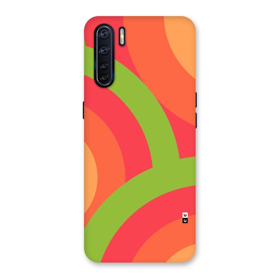 Rounded Shapes Back Case for Oppo F15