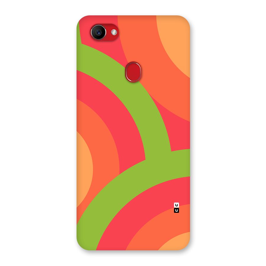 Rounded Shapes Back Case for Oppo F7