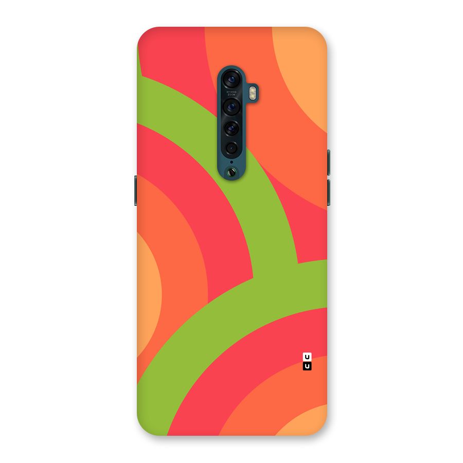 Rounded Shapes Back Case for Oppo Reno2